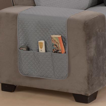 Imagem de Kit 2 Pçs Capa Protetora de Sofá King 2 e 3 Lugares Impermeável Dupla Face