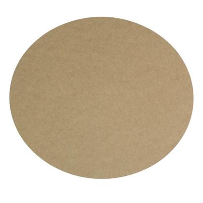 Imagem de Kit 2 Pçs Capa Sousplat Basic Liso Tecido Oxford e Base MDF 1 Lugar 35x35cm Variação:Branco