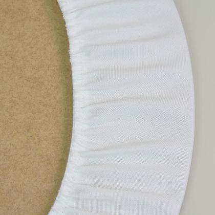 Imagem de Kit 2 Pçs Capa Sousplat Basic Liso Tecido Oxford e Base MDF 1 Lugar 35x35cm Variação:Branco