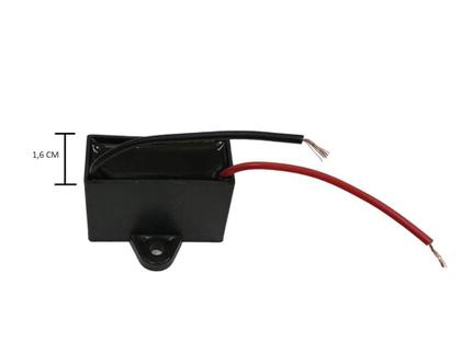Imagem de Kit 2 pçs capacitor de partida acv 1,5uf x 450v - 1,5uf x 450vac - cbb61