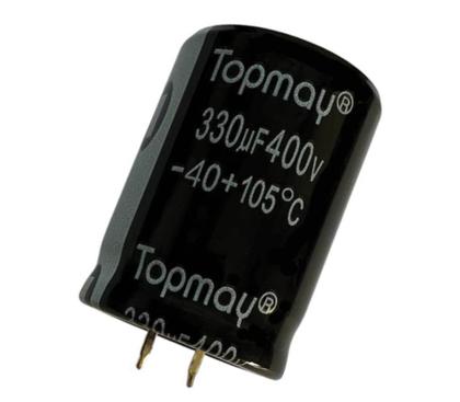 Imagem de Kit 2 pçs - capacitor eletrolitico 330x400v - 330uf x 400v