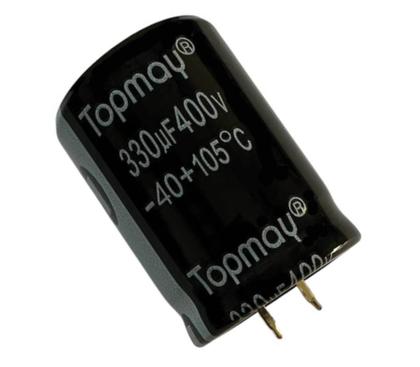 Imagem de Kit 2 pçs - capacitor eletrolitico 330x400v - 330uf x 400v