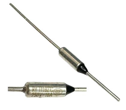 Imagem de Kit 2 pçs - fusivel termico 16 amperes - 192 graus - 250v