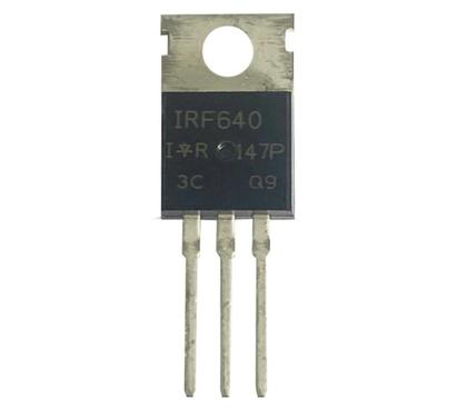 Imagem de Kit 2 pçs - transistor irf640 - irf 640 - 200v 10,2a - npn