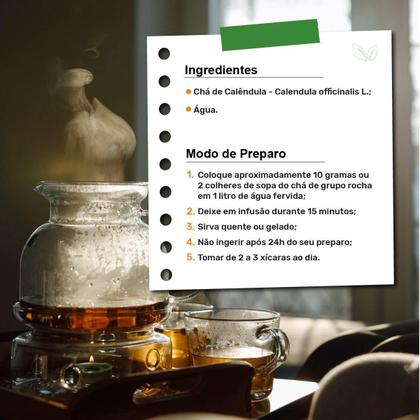 Imagem de Kit 2 Pct Chá De Calêndula - Calendula Officinalis L. - 50G