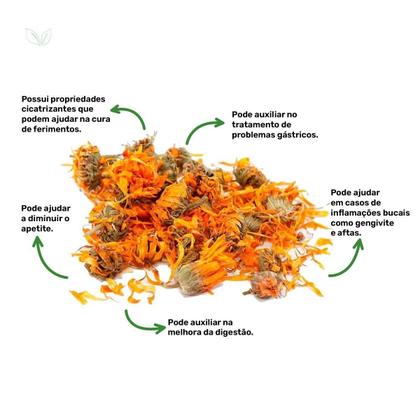 Imagem de Kit 2 Pct Chá De Calêndula - Calendula Officinalis L. - 50G