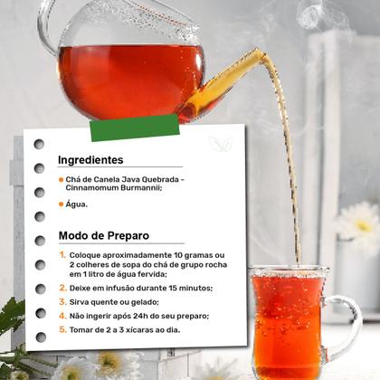Imagem de Kit 2 pct Chá de Canela Java Quebrada - Cinnamomum Burmannii - 100g