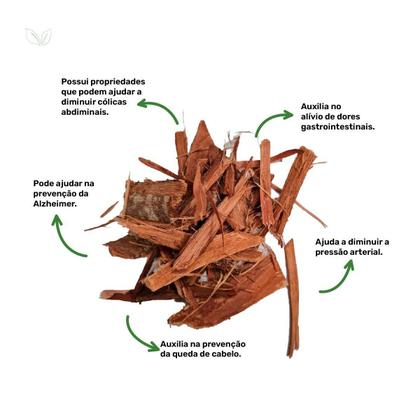 Imagem de Kit 2 Pct Chá De Mutamba - Guazuma Ulmifolia L. - 100G
