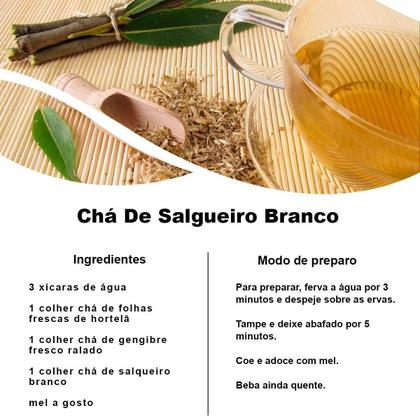 Imagem de Kit 2 Pct Chá De Salgueiro Branco - Salix Alba - 50G Cada