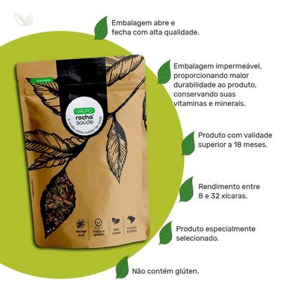 Imagem de Kit 2 Pct Chá De Stévia - Stevia Rebaudiana - 50G