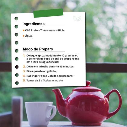 Imagem de Kit 2 Pct Chá Preto - Thea Sinensis Rich - 100G