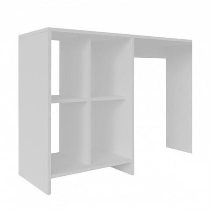 Imagem de Kit 2 Peças 1 Escrivaninha 4 Nichos e 1 Estante para Livro 10 Nichos