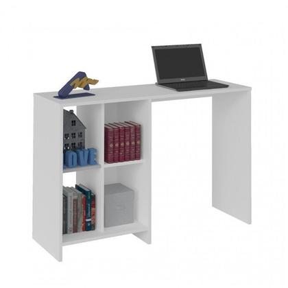 Imagem de Kit 2 Peças 1 Escrivaninha 4 Nichos e 1 Estante para Livro 10 Nichos