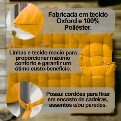 Imagem de Kit 2 Peças Almofadas Clássica Futton Liso Design Versátil Multiuso