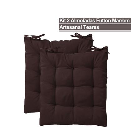 Imagem de Kit 2 Peças Almofadas Clássica Futton Liso Design Versátil Multiuso