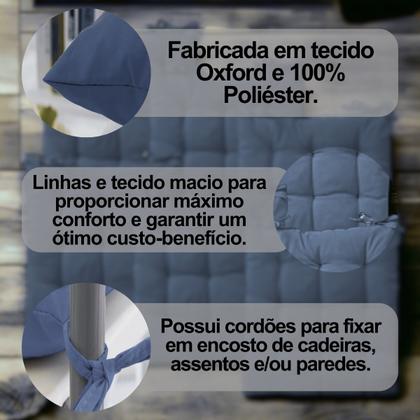 Imagem de Kit 2 Peças Almofadas Clássica Futton Liso Design Versátil Multiuso