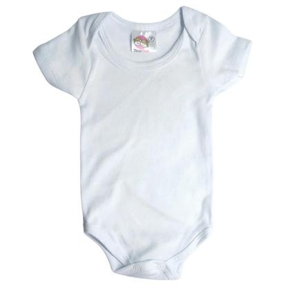 Imagem de Kit 2 Peças Body Bebê Manga Curta 100% Algodão Roupa Bebê Menino Menina