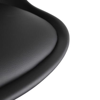 Imagem de KIT 2 Peças Cadeira Eames Leda Preta Luxo Casa Escritório Combo