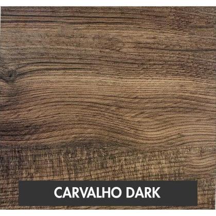 Imagem de Kit 2 Peças com 1 Escrivaninha em L e 1 Estante 4 Prateleiras Kuadra