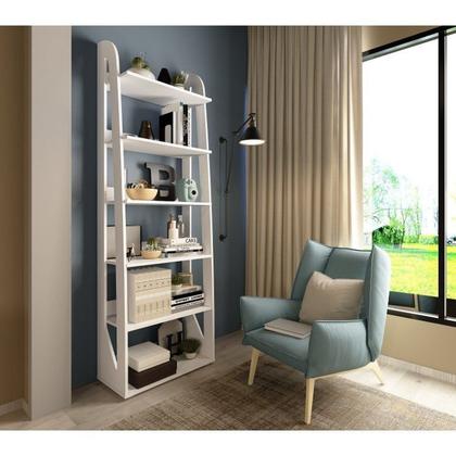 Imagem de Kit 2 Peças com Escrivaninha 111,5cm e Estante para Livros Floripa