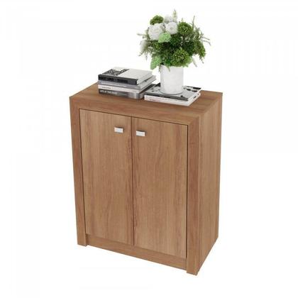 Imagem de Kit 2 Peças com Escrivaninha 3 Gavetas e Armário Baixo  2 Portas