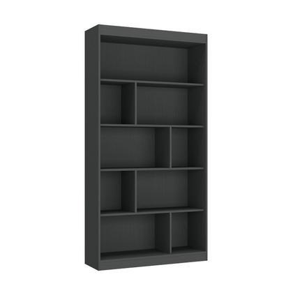 Imagem de Kit 2 Peças com Escrivaninha e Estante para Livros Manila Espresso Móveis