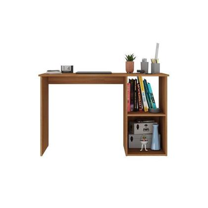 Imagem de Kit 2 Peças com Escrivaninha e Estante para Livros Marsala Espresso Móveis