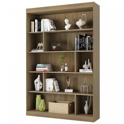 Imagem de Kit 2 Peças com Escrivaninha e Estante para Livros Marsala Espresso Móveis