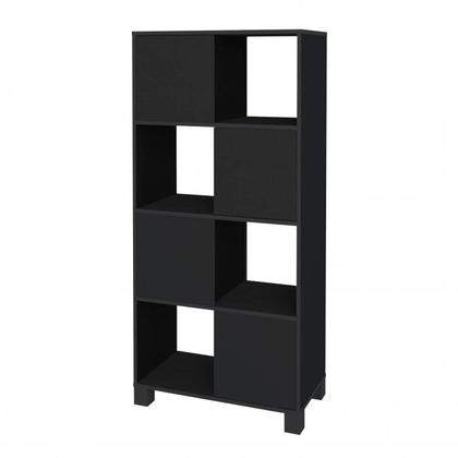 Imagem de Kit 2 Peças com Escrivaninha em L 8 Nichos e Estante Livreiro