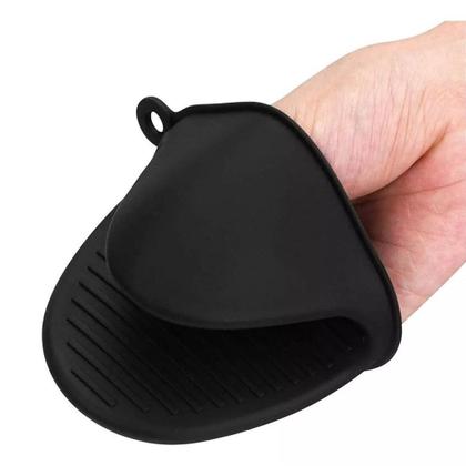 Imagem de Kit 2 Pegador De Silicone Fornos Luva Térmica para Panelas proteção resistente