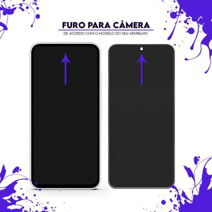 Imagem de Kit 2 Película De Ceramica 3D 9D Privacidade Fosca Para Galaxy A15 A155 6.5