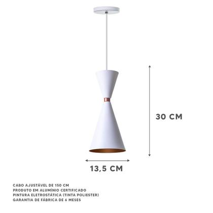 Imagem de Kit 2 Pendente Lustre Mini Moscou 30cm Balcao Gourmet