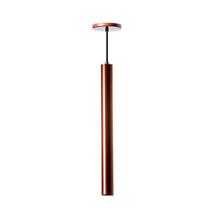Imagem de Kit 2 Pendente Tubo Cilindro Alumínio 30cm