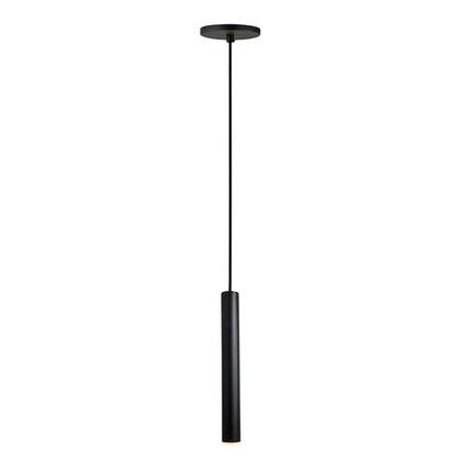 Imagem de Kit 2 Pendente Tubo Palito Moderno 30cm - Preto