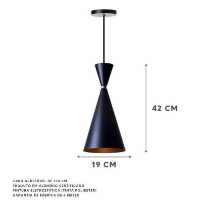 Imagem de Kit 2 Pendentes Moscou Gourmet Alumínio Decorações