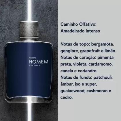Imagem de Kit 2 perfumes 1 Kaiak Natura + 1 Homem Essence Refrescante dia e noite Presente mais vendido