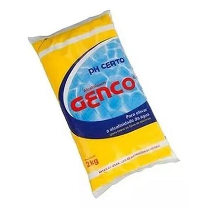 Imagem de Kit 2 Ph Certo Genco Elevador De Alcalinidade Piscinas 2kg