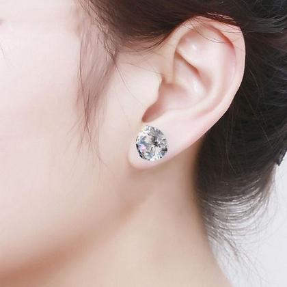 Imagem de Kit 2 Piercing Tragus Cartilagem Ponto De Luz Zirconia