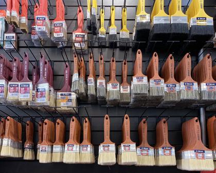 Imagem de Kit 2 Pincel Trincha Pintura Atlas At315 3 Polegadas Extra Macia PlumaTek Parede Madeira Esmalte