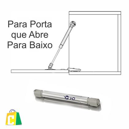 Imagem de Kit 2 Pistão Para Porta De Armário Invertida 120n