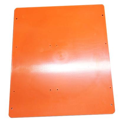 Imagem de Kit 2 Placa de Montagem em Plástico ABS para Quadro Painel Caixa Passagem 271x234x4mm