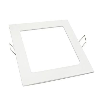 Imagem de Kit 2 Plafon Quadrado Embutir 6w 12x12cm Branco Neutro 4000k