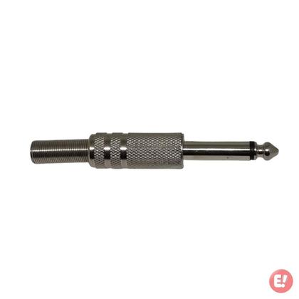 Imagem de Kit 2 Plug P10 Macho Mono Com Mola Simples Dreamer