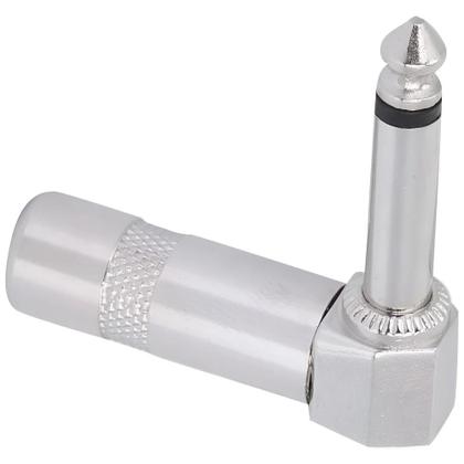 Imagem de Kit 2 Plug P10 TS Angular 90 MXT para Pedais