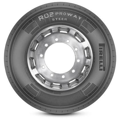Imagem de Kit 2 Pneu 295/80R22.5 Pirelli R02 Proway Steer 154/149M
