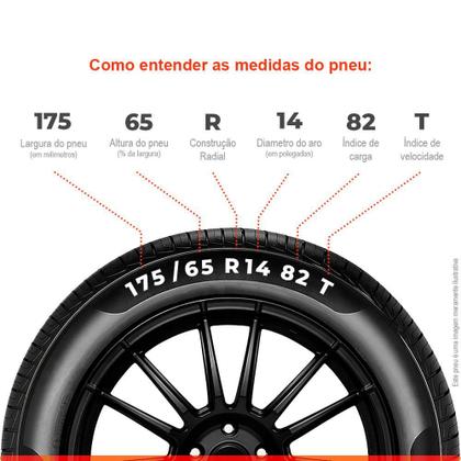Imagem de Kit 2 Pneu Continental Aro 14 175/65r14 82t Power Contact 2