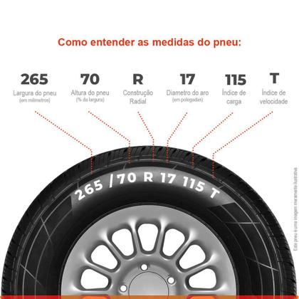 Imagem de Kit 2 Pneu General Aro 17 265/70R17 115T TL FR Grabber A/TX RWL