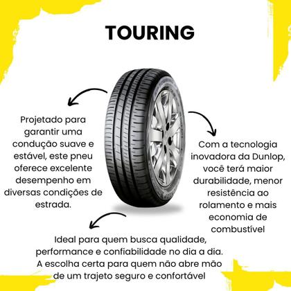 Imagem de Kit 2 Pneus 175/65R14 82T Sp Touring R1L 414040 Ka Corsa Fox Palio Corolla Clio Fit Inca