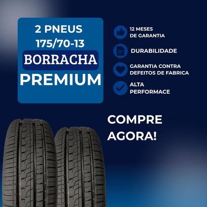 Imagem de Kit 2 Pneus 175/70-13 Aro 13 Para Uno e Gol