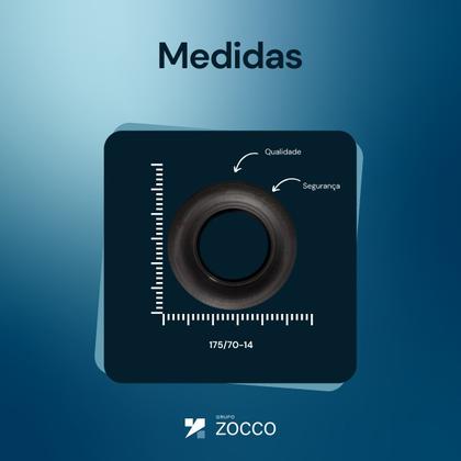 Imagem de Kit 2 Pneus Aro 14 175/70r14 Gp P400 84t Inmetro Longway